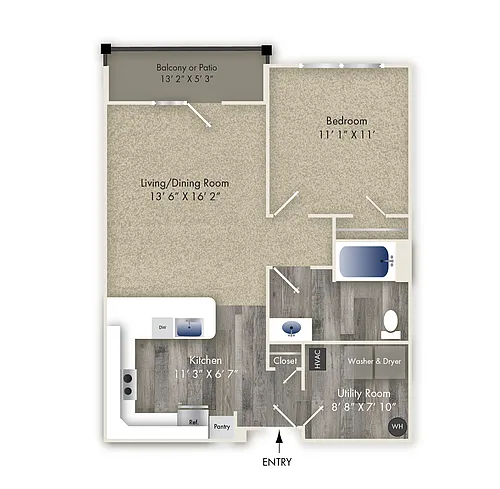 Floor plan Hydrogen
