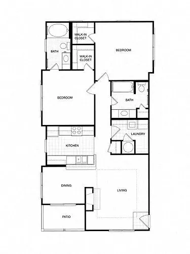 Floor plan Natchez Renovated