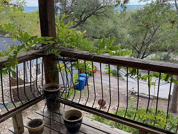Large porch off the upper main floor living room