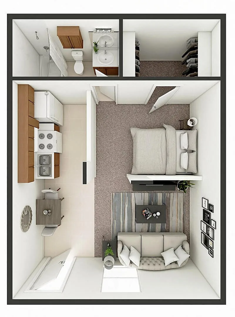 Floor plan Park Efficiency