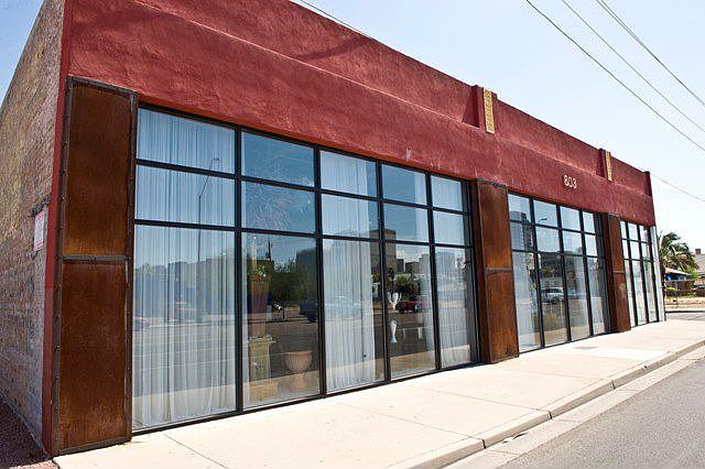 80ft of glass directly on the sidewalk