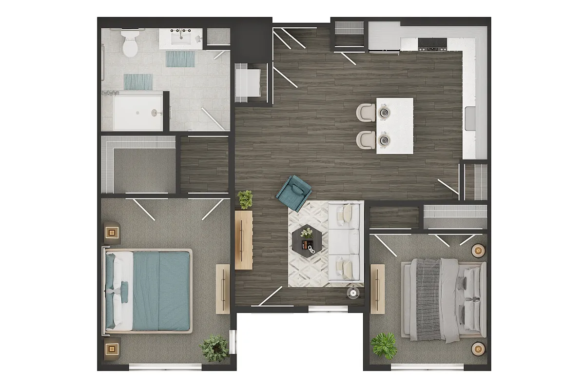 Floor plan B1