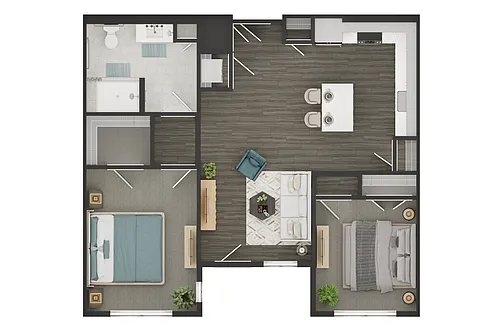Floor plan B1