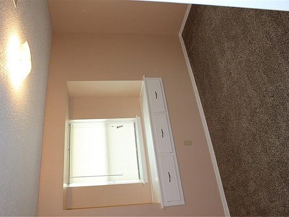 Master bedroom has 2 closets, bay window with built-in