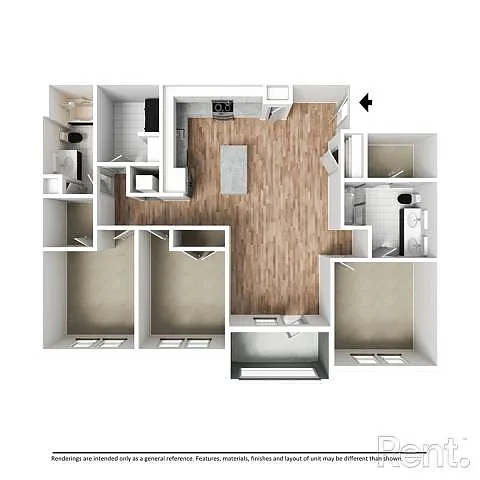 Floor plan C1