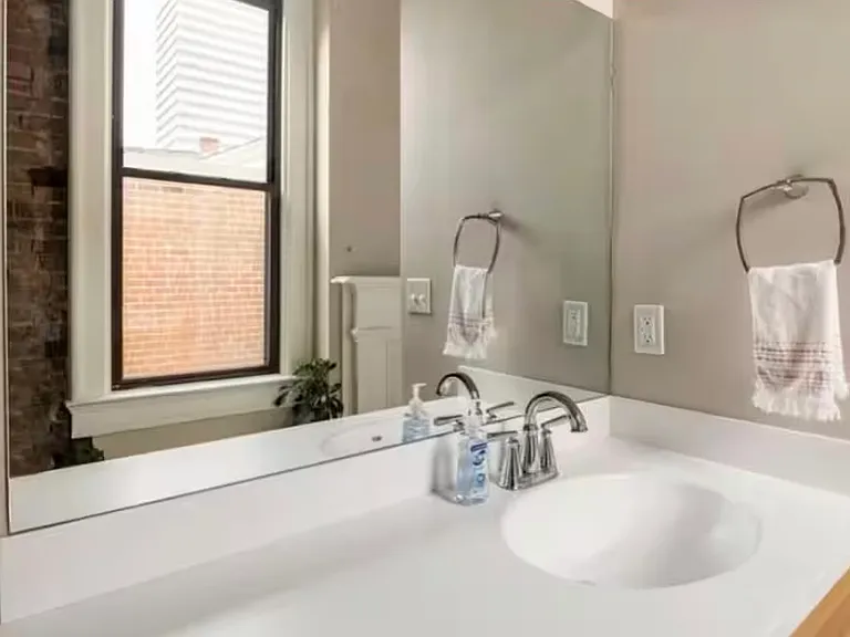 First floor full bathroom