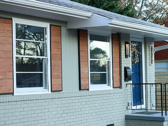 LED exterior lighting and mailbox at your front door.