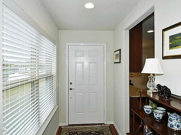 Front entry way to home