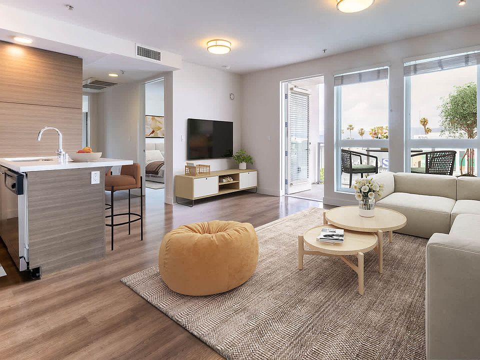 Living Room with Hard Surface Flooring