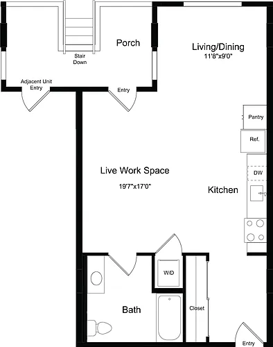 Floor plan FX1