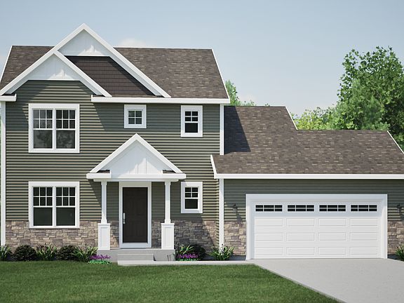 The Conway - English Cottage Elevation