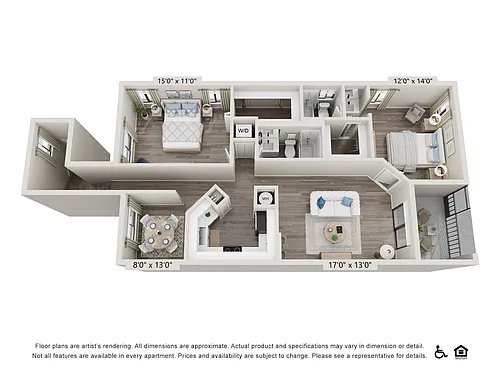 Floor plan Dominica