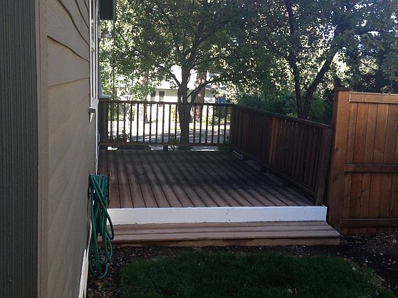 Side porch. Access from dining room or back yard