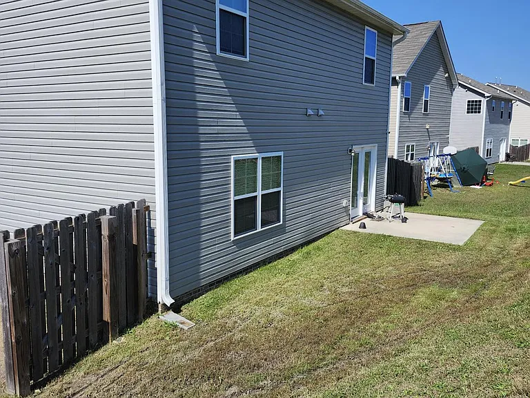 back yard