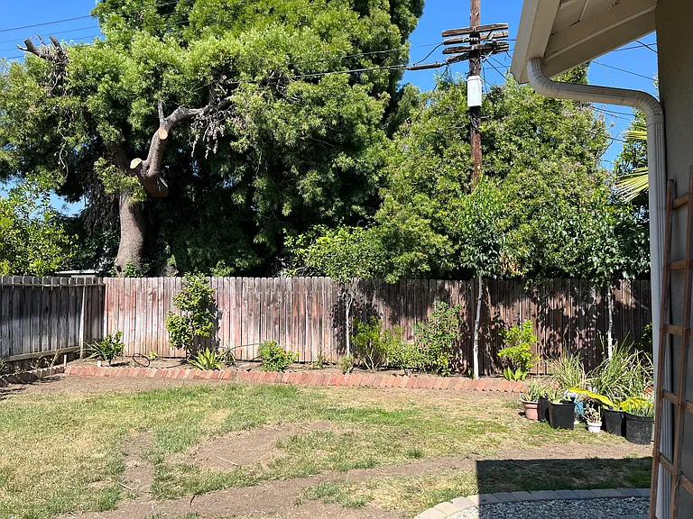 Landscaping is in progress