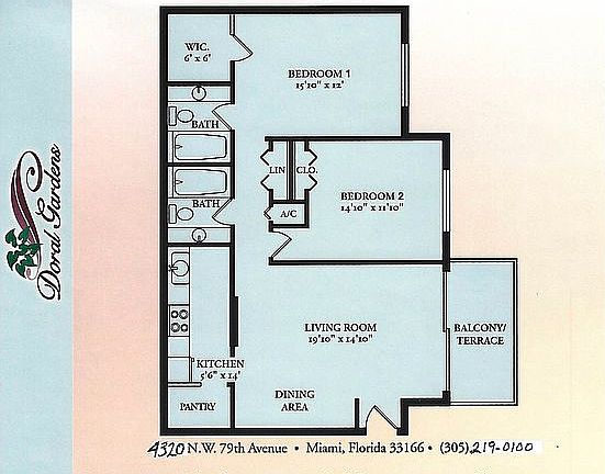 4th image of 4320 NW 79th Ave APT 1E