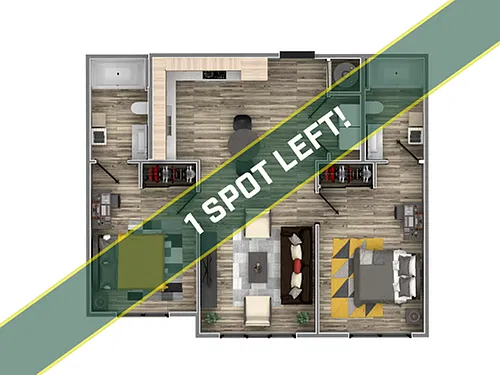 Floor plan 2X2