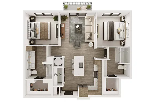 Floor plan B2