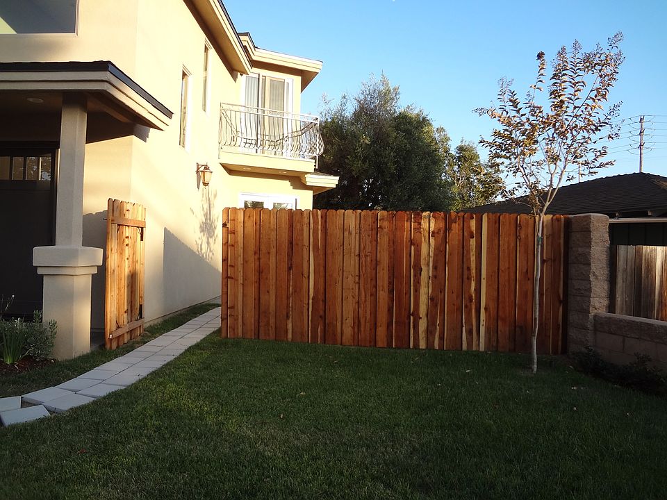Gate leads to front door