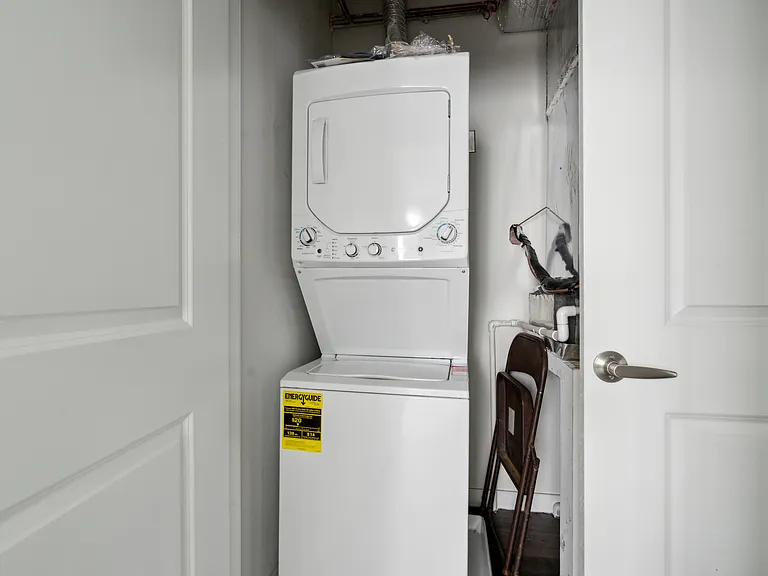 In unit washer-dryer