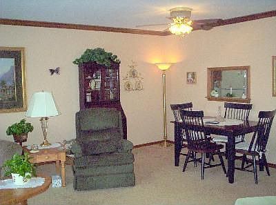 pass-thru to eating area