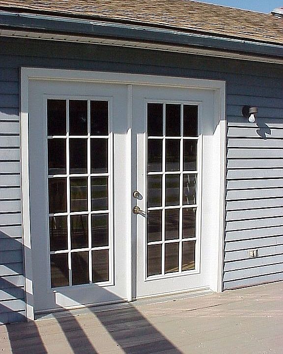 Frech Doors from Kitche to Deck