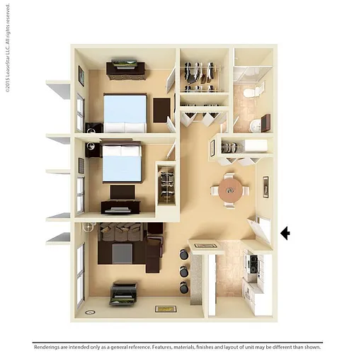Floor plan D E