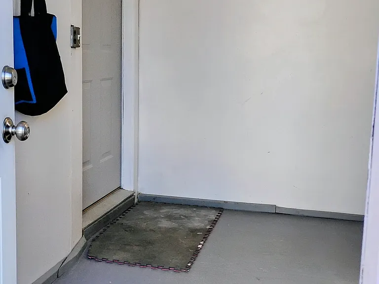 Entrance view walking into Deluxe 12x12 Mudroom, so nice to come home to!