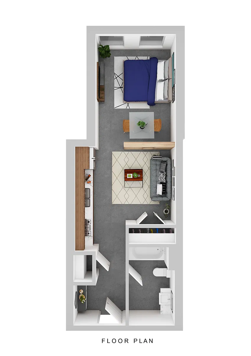 Floor plan Loft Studio