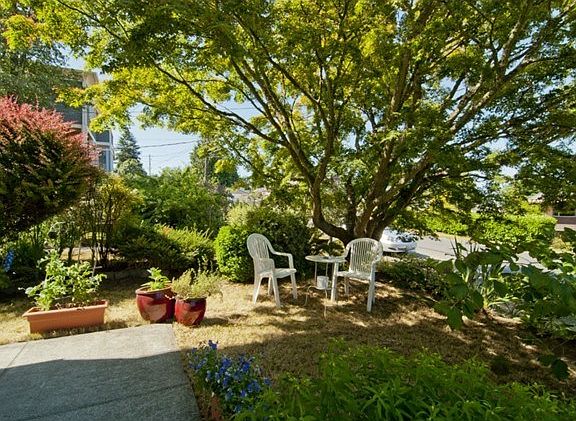 A quiet garden spot to enjoy lazy summer afternoons or morning c