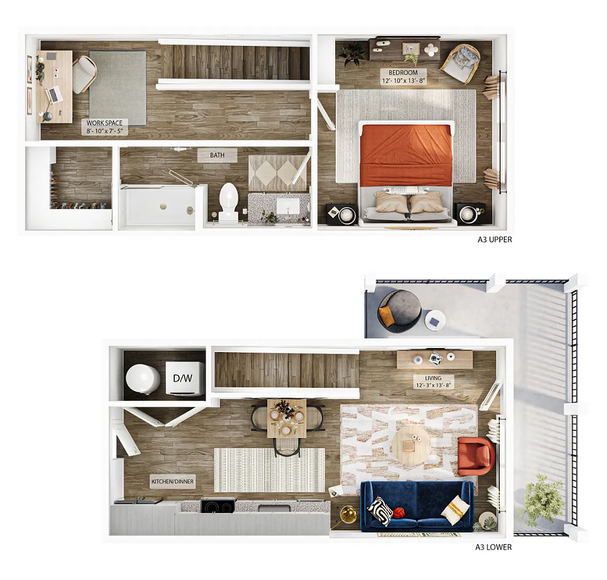 Floor plan A3-A
