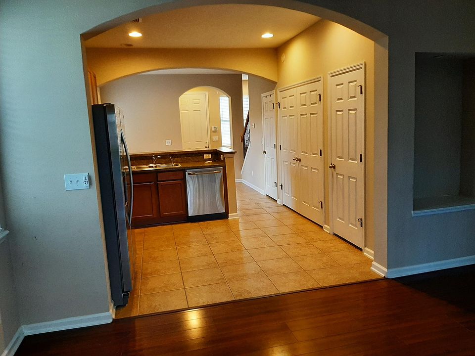 From patio towards front door.