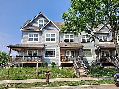 Unit 2 includes 2 car garage in back as well as street parking.