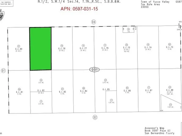 5 Redding Ave Lot 79, Yucca Valley, CA 92284