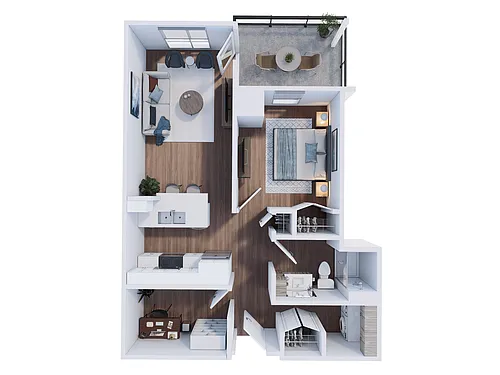 Floor plan Portage