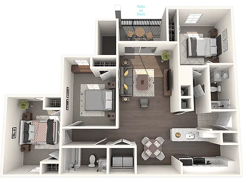 Floor plan C1