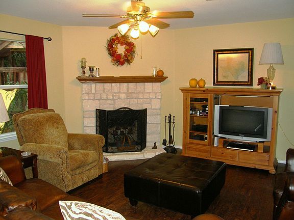 Fireplace in Formal Living