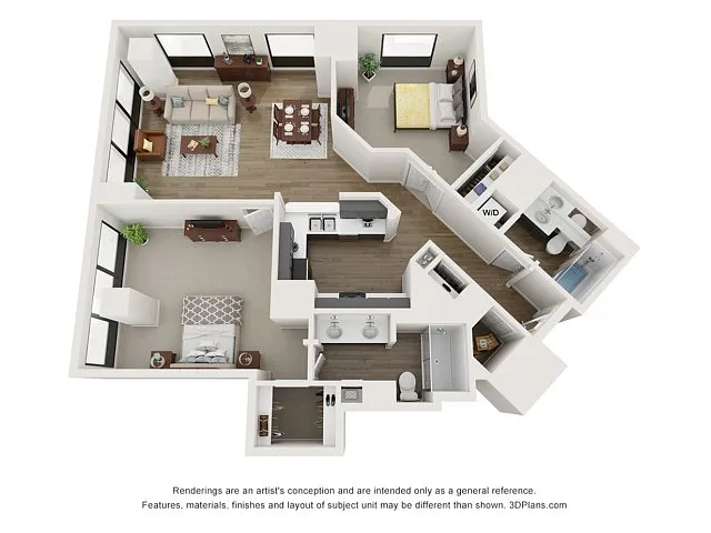 Floor plan Premiere Cadillac