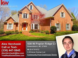 500 W Poplar Ridge Ct, Greensboro, NC 27455