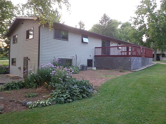 Walkout basement & rear view