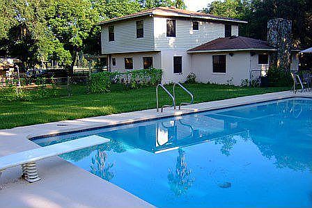 Large pool and extra decking