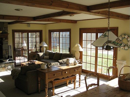 Sun splashed family room