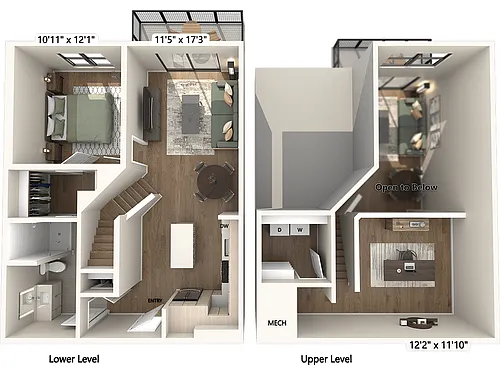 Floor plan A17-L-Scheme2