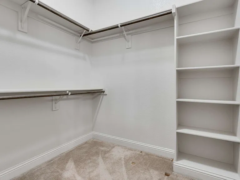 Primary closet on the 1st floor