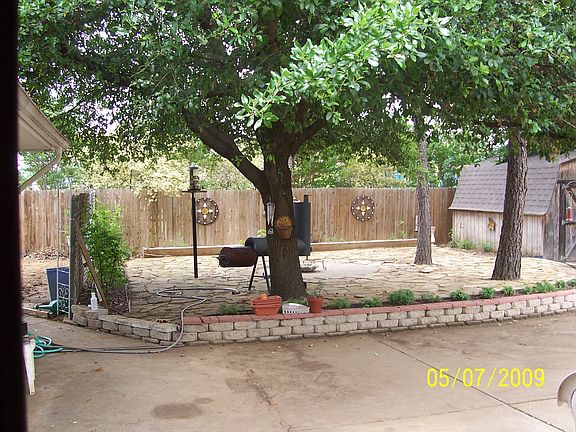 back yard