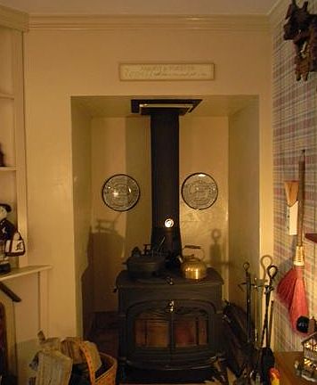 Family Room Wood Stove