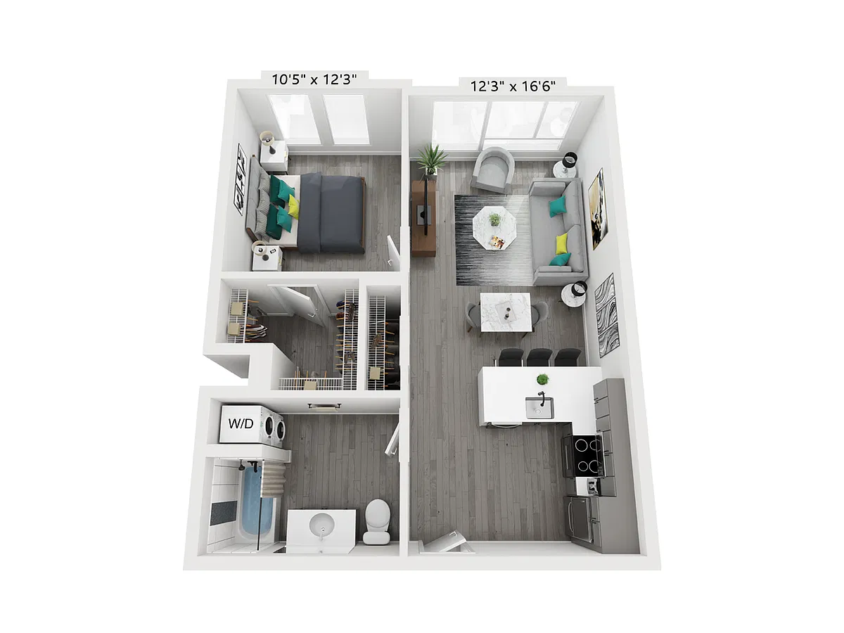 Floor plan M1B-2