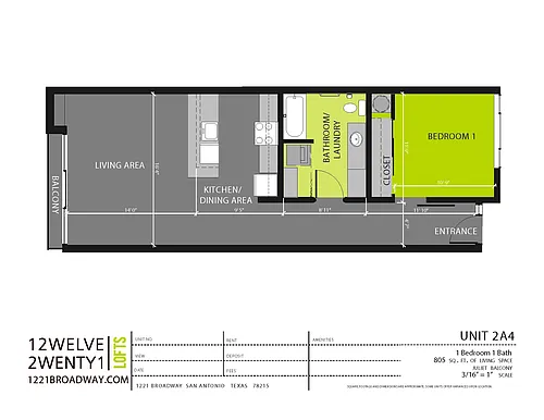 Floor plan 2A4