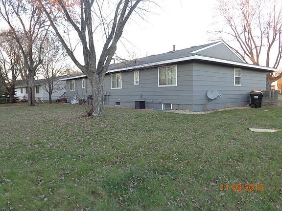 Large backyard