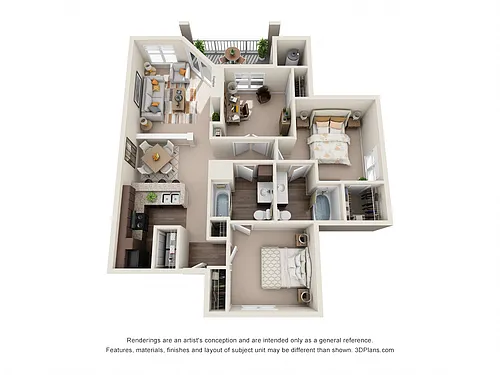 Floor plan Oak